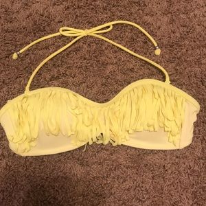 Neon, American Eagle Fringe Bandeau Swim Top 🦅